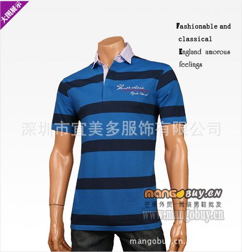 【芒果外貿男裝批發】今夏條紋速搭法則,讓時尚兇涌來襲!服裝服飾